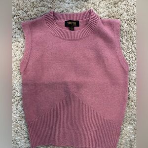Pink Sweater Vest - Small